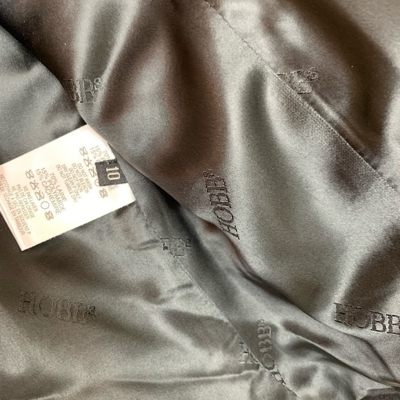 Hobbs Made in England Cashmere Blend Coat Size 10 - Picture 8 of 12